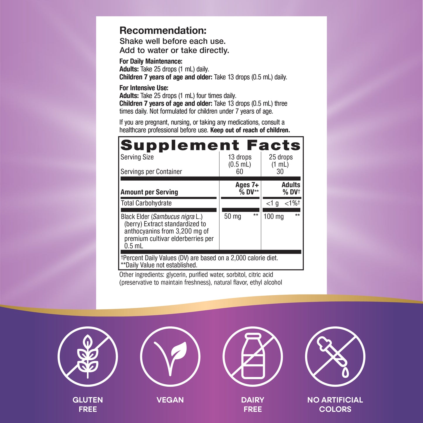 <{%MAIN7_10493%}>Nature's Way® | Sambucus Traditional Immune Elderberry Drops