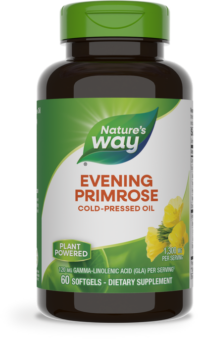 <{%PRIMARY_15418%}>Nature's Way® | Evening Primrose Cold-Pressed Oil, 60 softgels