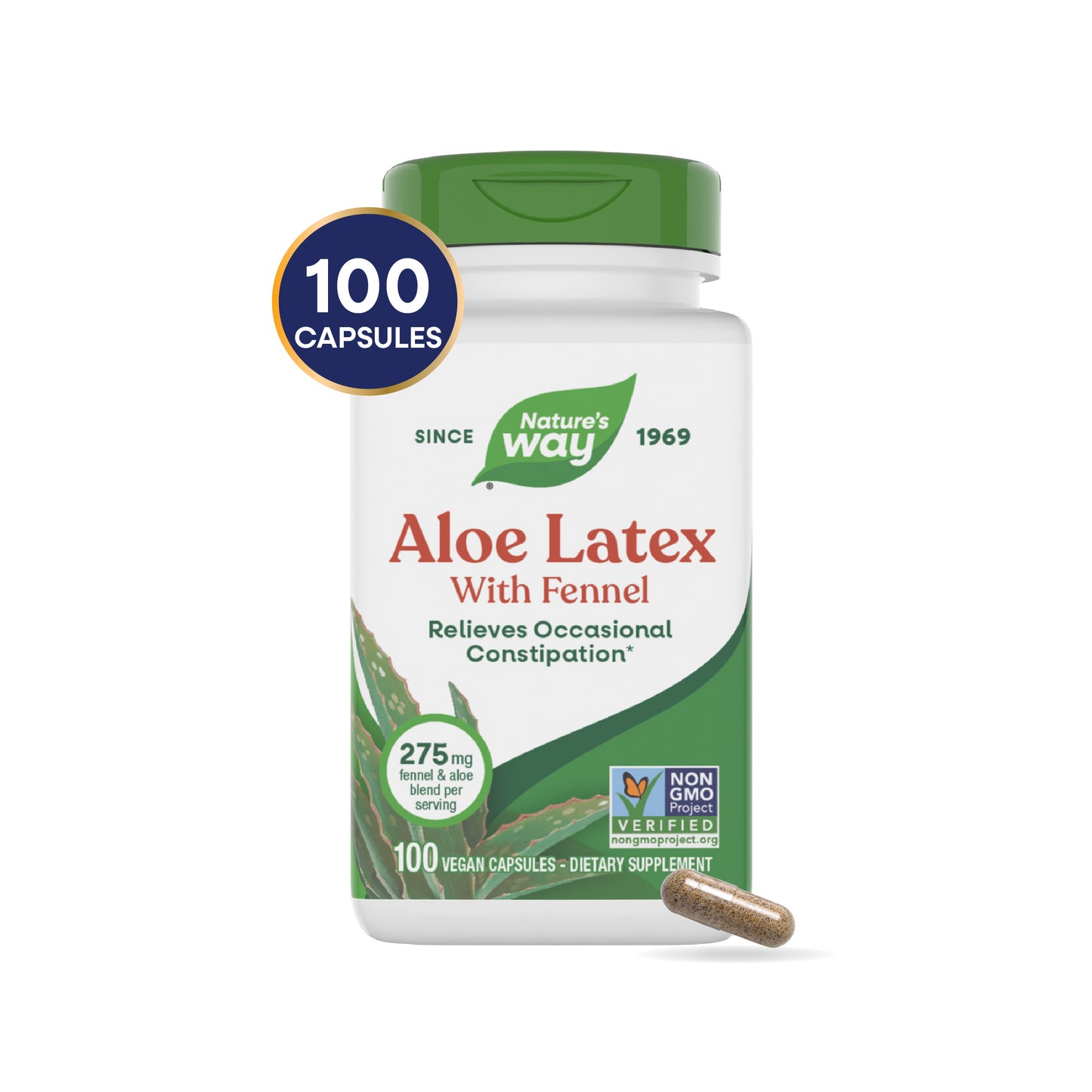 <{%MAIN8_10150%}>Nature's Way® | Aloe Latex With Fennel