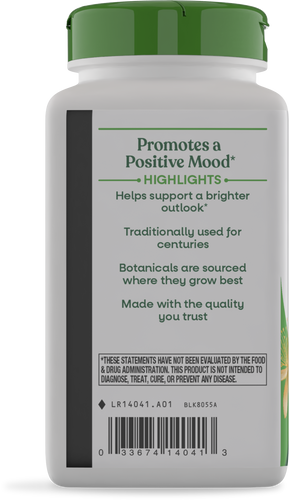 Nature's Way® | St. John's Wort Herb - left side of pack Sku:14041