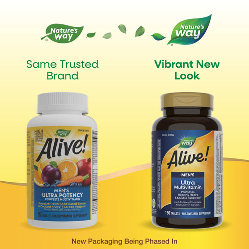 Nature's Way® | Alive! Men's Ultra Multivitamin Sku:13717