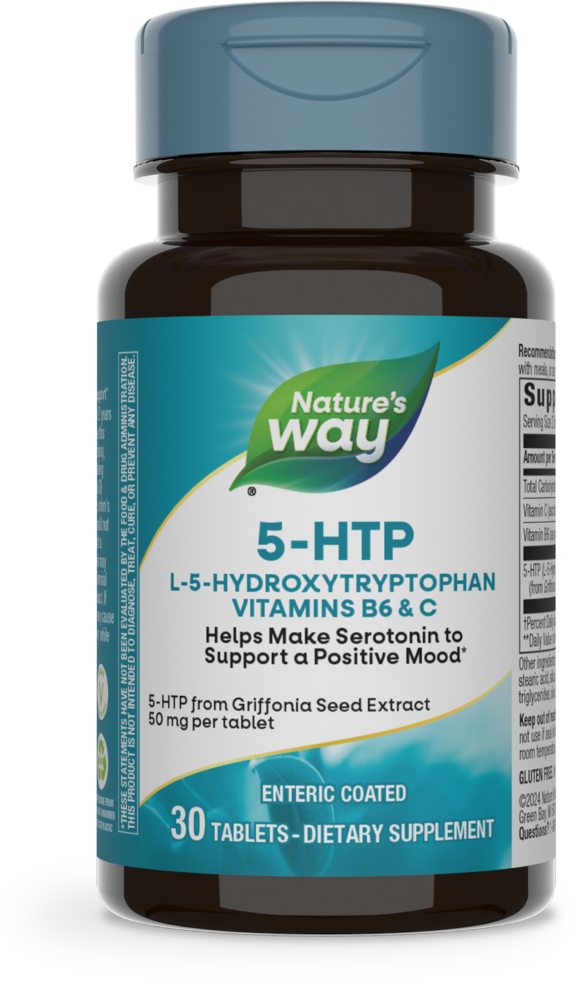 <{%PRIMARY_45240%}>Nature's Way® | 5-HTP, 30 tablets