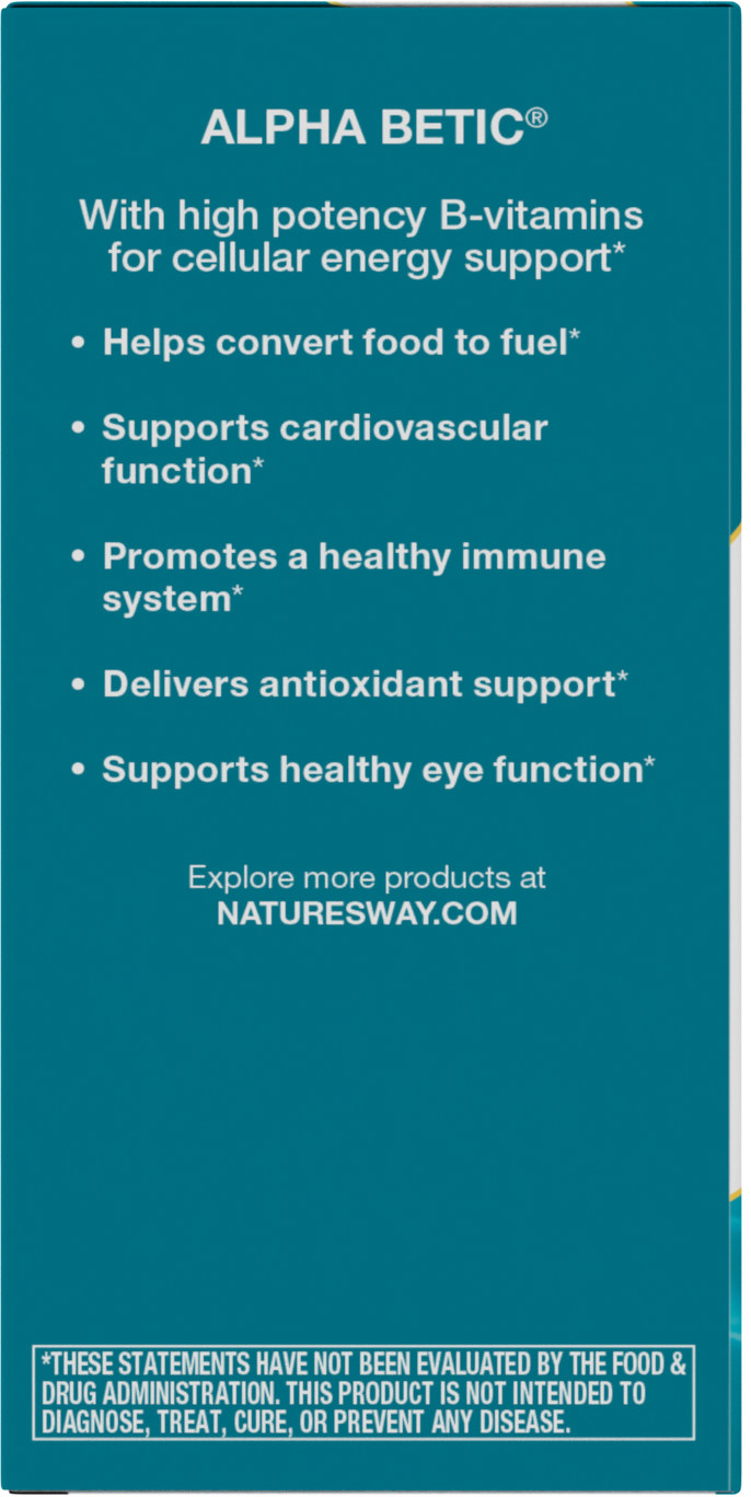 <{%MAIN4_undefined%}>Nature's Way® | Alpha Betic® Multivitamin