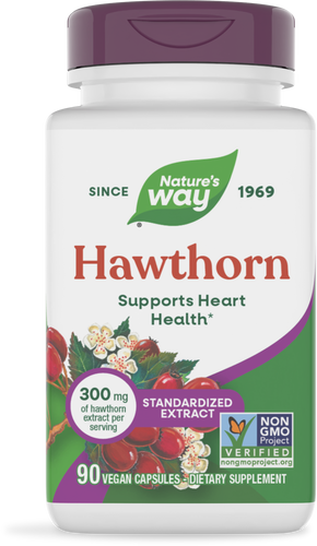 Nature's Way® | Hawthorn Standardized Extract, 90 capsules Sku:61900