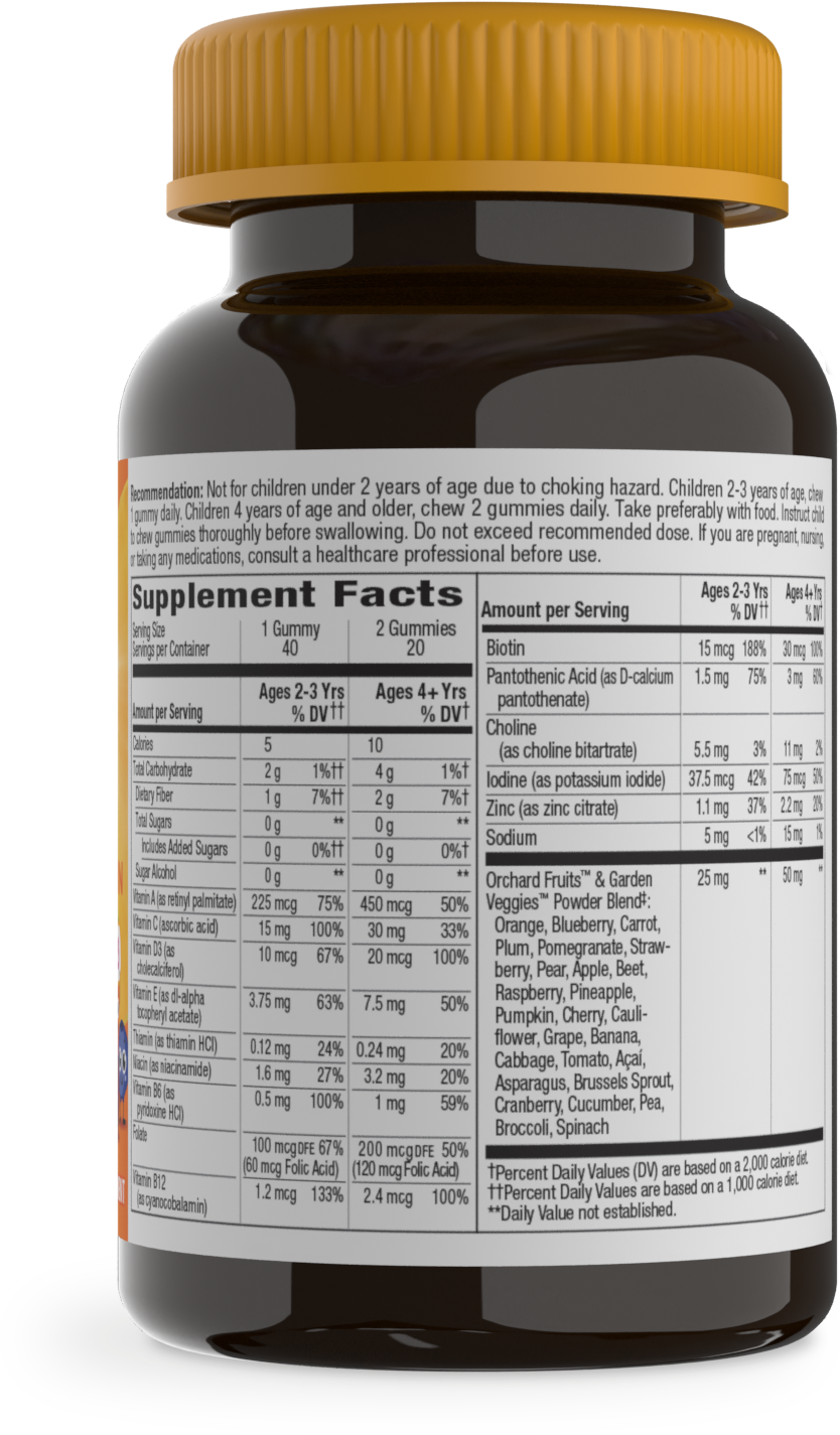 <{%MAIN1_15000%}>Nature's Way® | Alive! Zero Sugar Gummy Multivitamin for Kids - right side of pack
