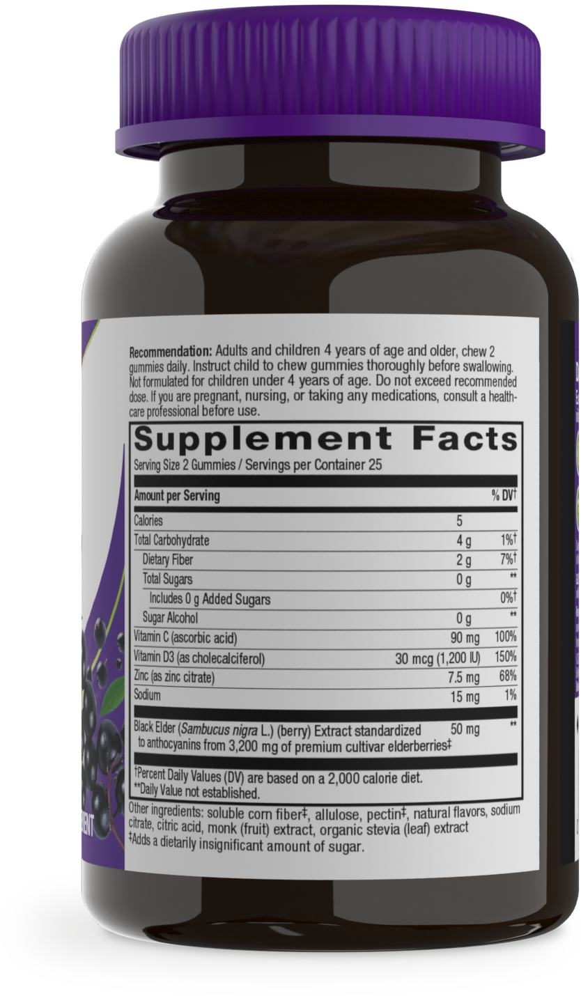 <{%MAIN2_14616%}>Nature's Way® | Sambucus Elderberry Zero Sugar Immune Gummy - right side of pack