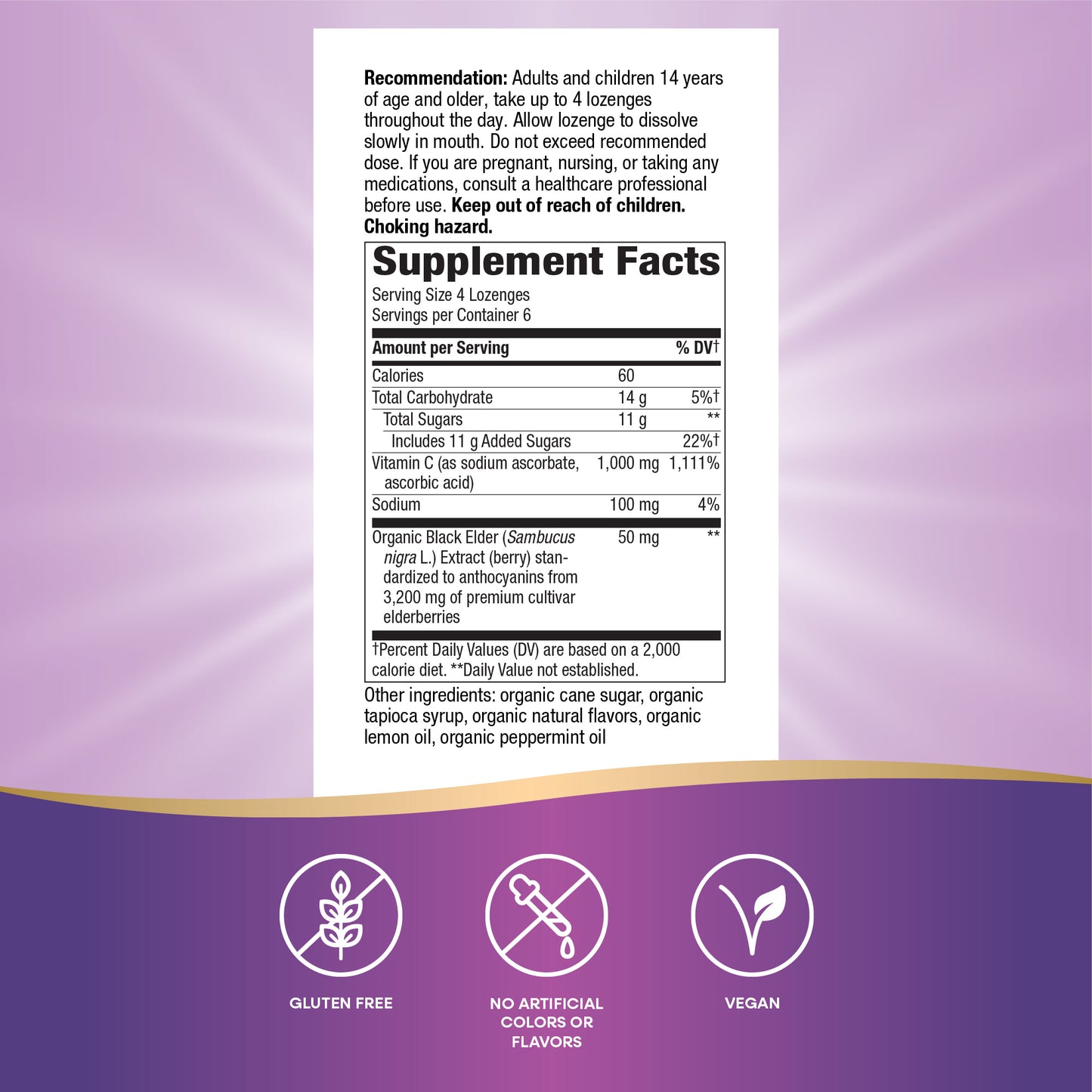 <{%MAIN12_12963%}>Nature's Way® | Sambucus Vitamin C Lozenges