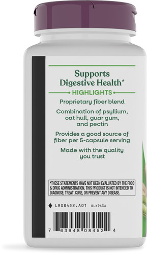 Nature's Way® | Fiber Fusion Daily - left side of pack Sku:08452