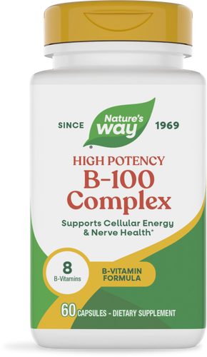 Nature's Way® | Vitamin B-100 Complex, 60 capsules Sku:40520