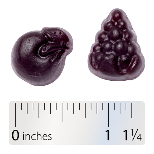 Nature's Way® | Alive! Immune Gummy With Elderberry Extract - Gummy and ruler Sku:10484