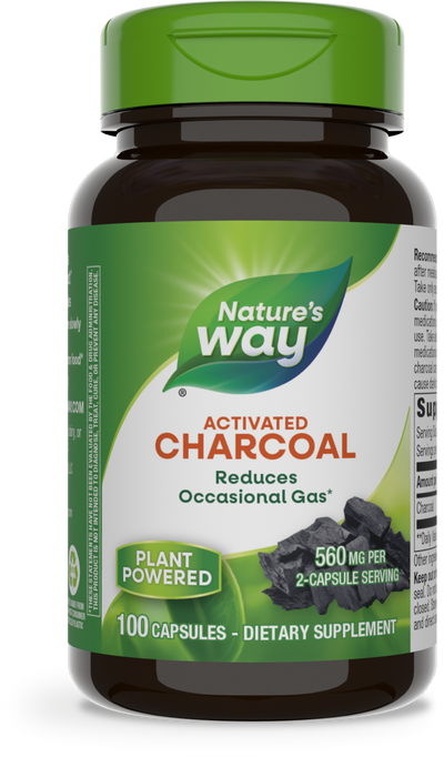 <{%PRIMARY_2070%}>Nature's Way® | Activated Charcoal, 100 capsules