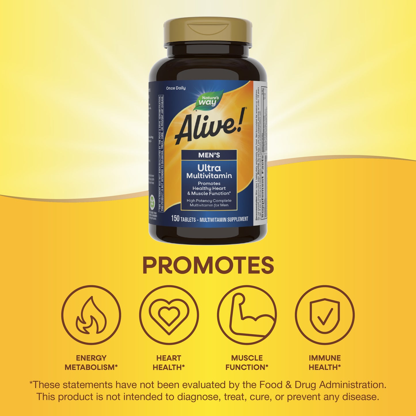 <{%MAIN5_13717%}>Nature's Way® | Alive! Men's Ultra Multivitamin