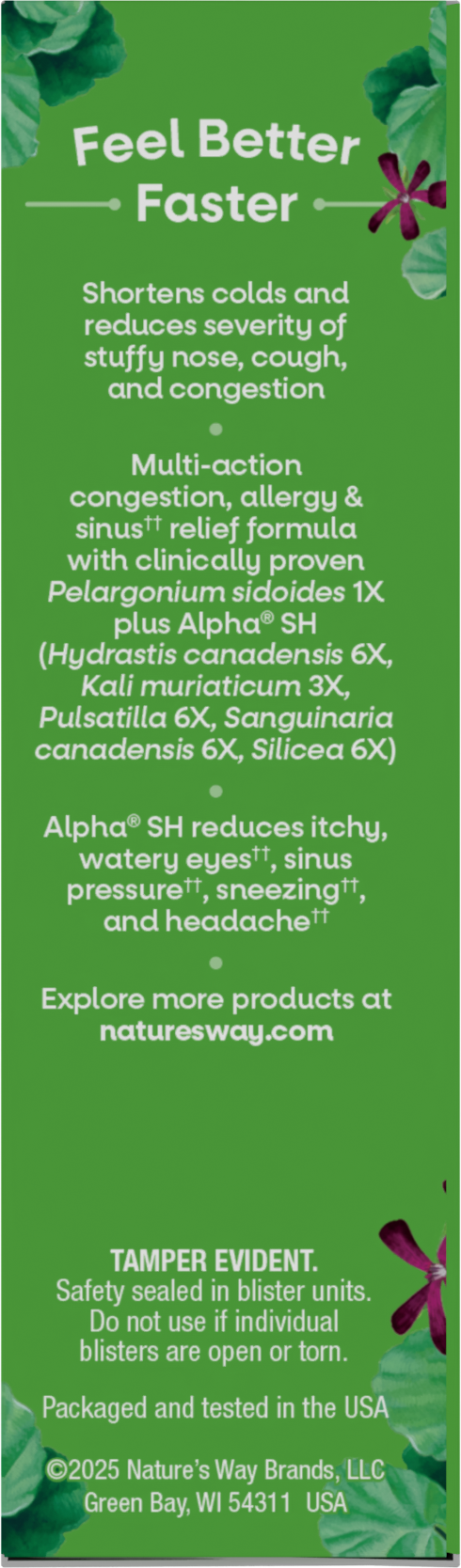 <{%MAIN3_12194%}>Nature's Way® | Umcka Allergy & Sinus Relief Chewables - right side of pack