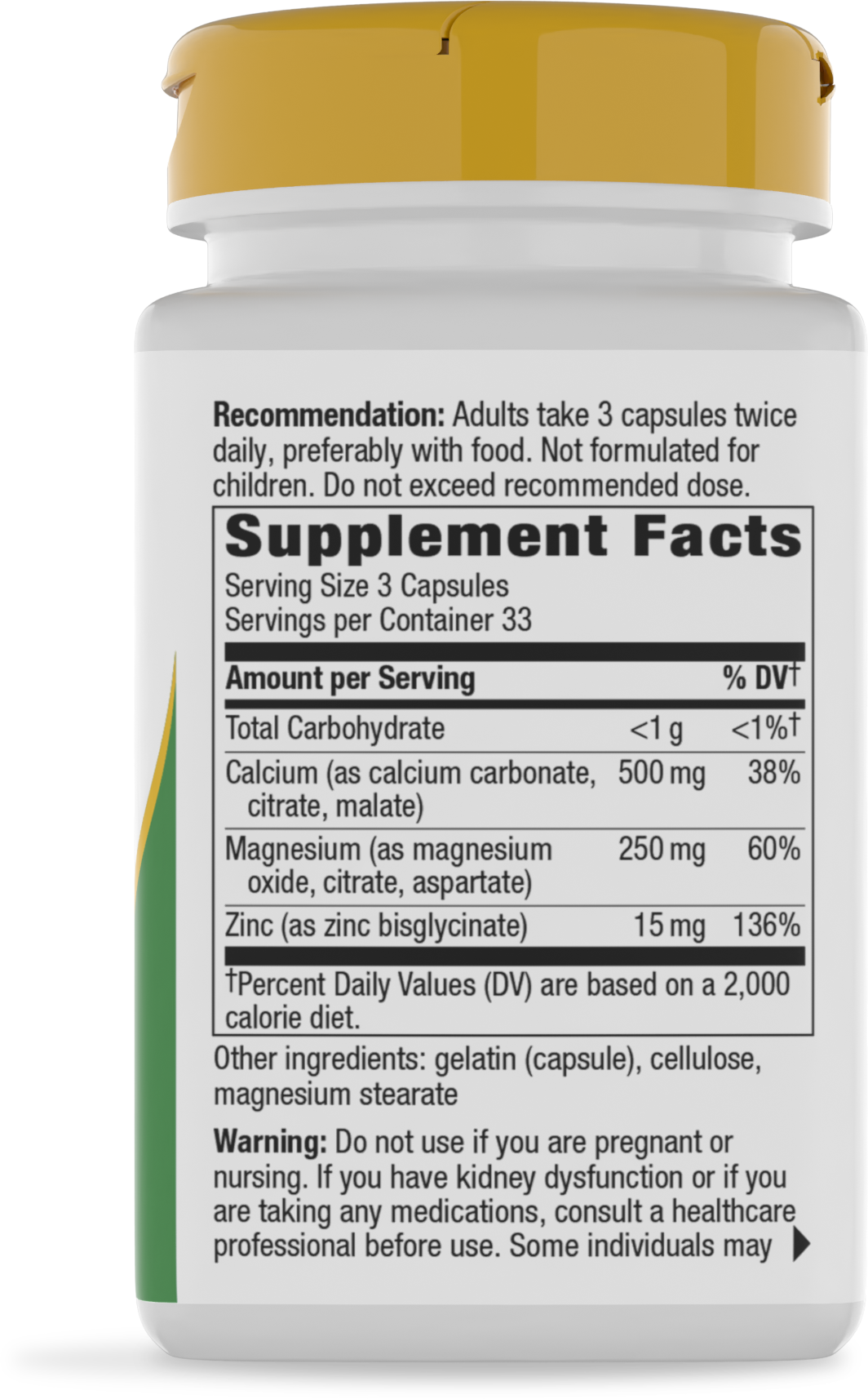 <{%MAIN2_41410%}>Nature's Way® | Calcium-Magnesium-Zinc - right side of pack