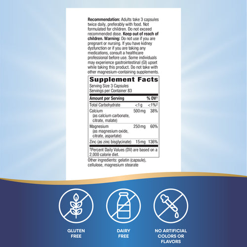 Nature's Way® | Calcium-Magnesium-Zinc Sku:41411