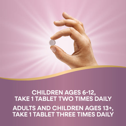 Umcka® Cold&Flu Relief Chewables Supplement Facts