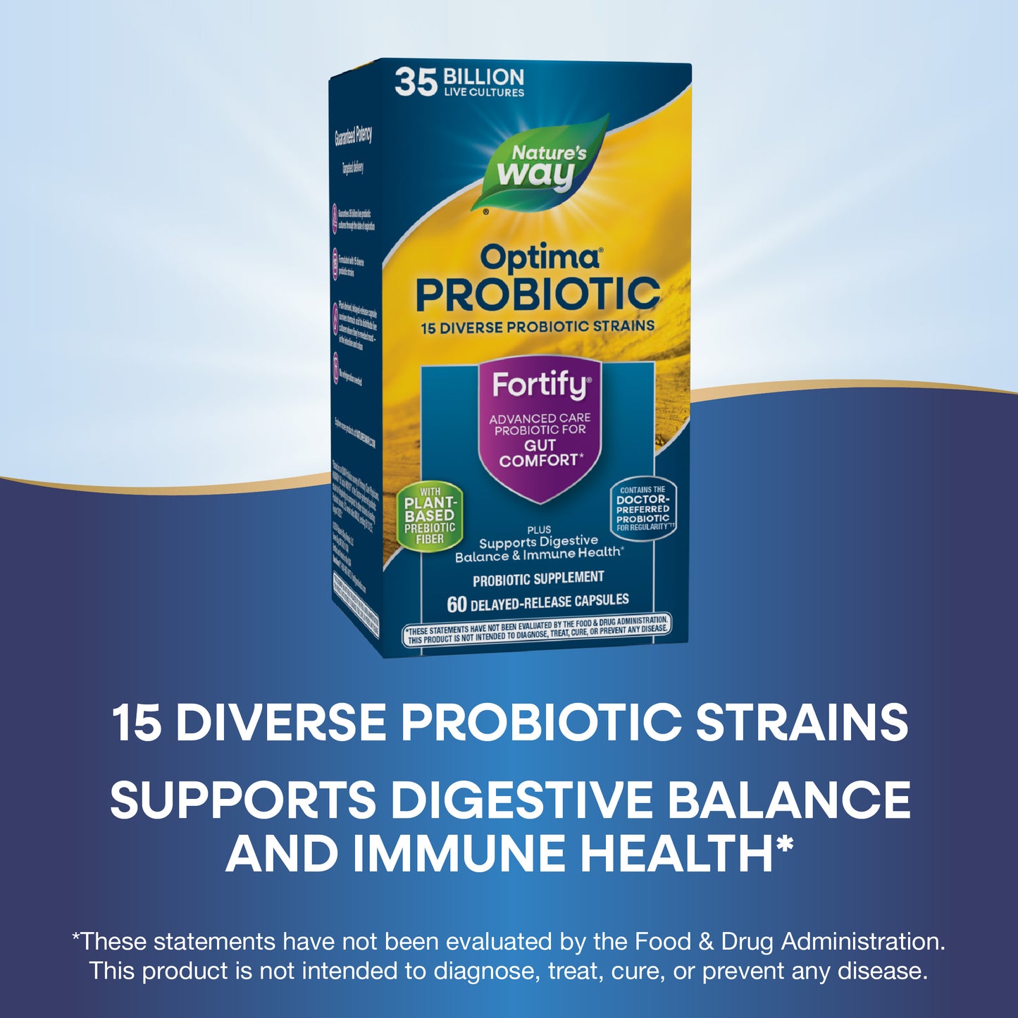 <{%MAIN14_15653%}>Nature's Way® | Fortify Optima 35 Billion Probiotic