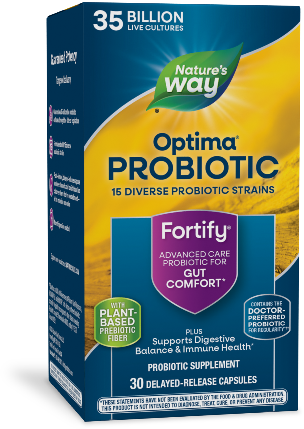 <{%PRIMARY_15652%}>Nature's Way® | Fortify Optima 35 Billion Probiotic, 30 capsules