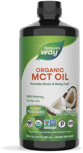 Nature's Way® | Organic MCT Oil, 30 fl oz (887 ml) Sku:11772