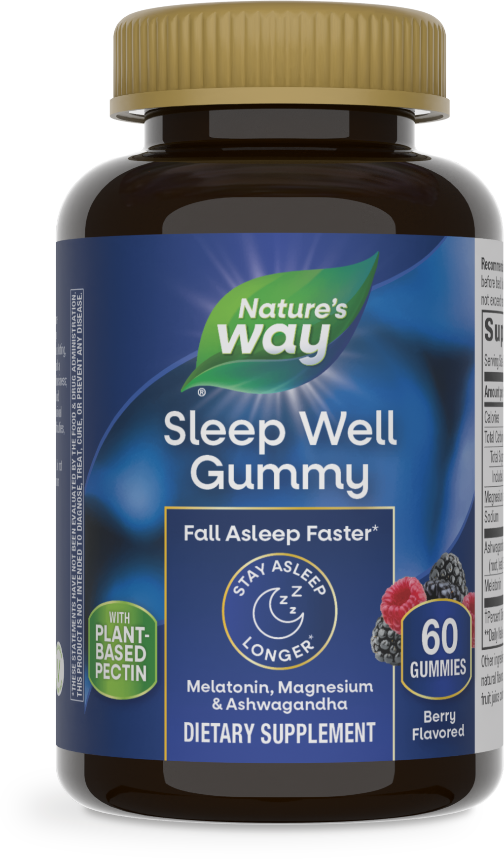 <{%PRIMARY_13920%}>Nature's Way® | Sleep Well Gummies, 60 gummies, Berry