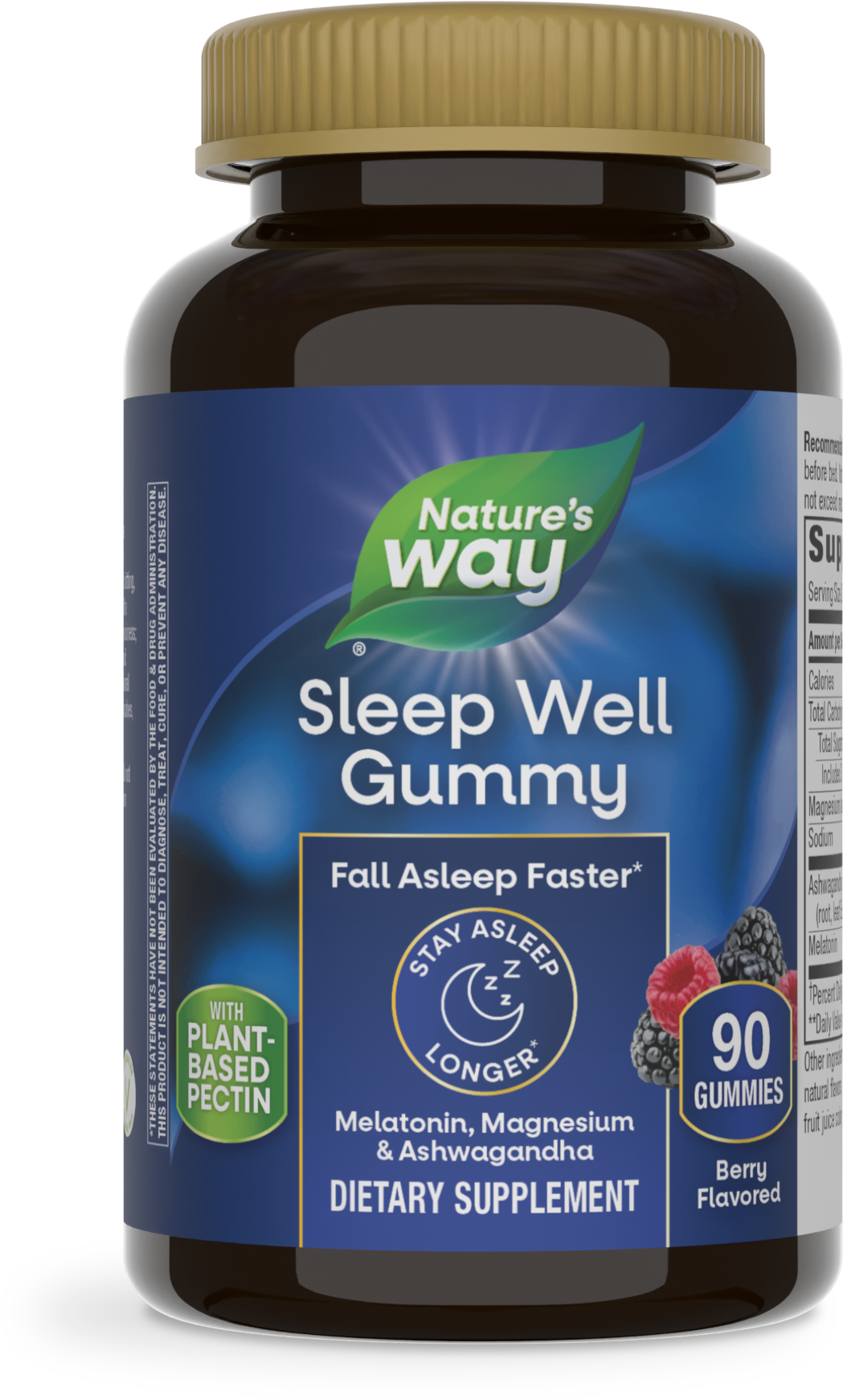 <{%PRIMARY_13981%}>Nature's Way® | Sleep Well Gummies, 90 gummies, Berry