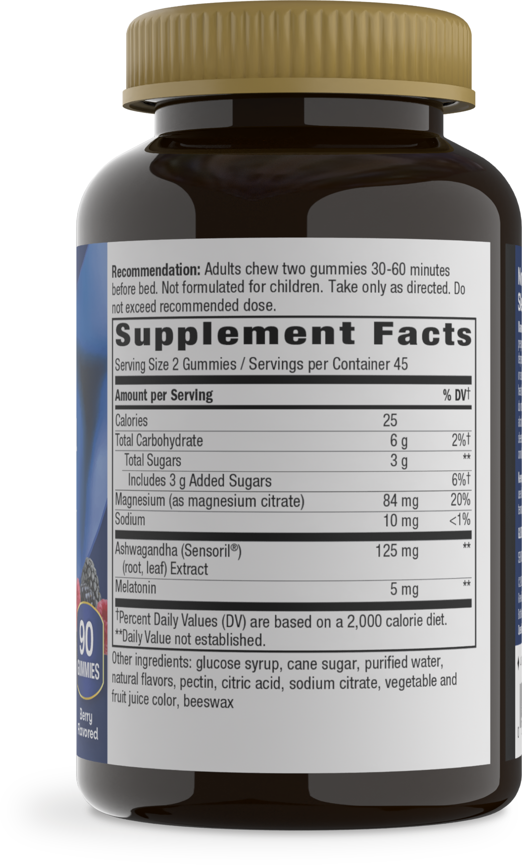 <{%MAIN2_13981%}>Nature's Way® | Sleep Well Gummies - right side of pack