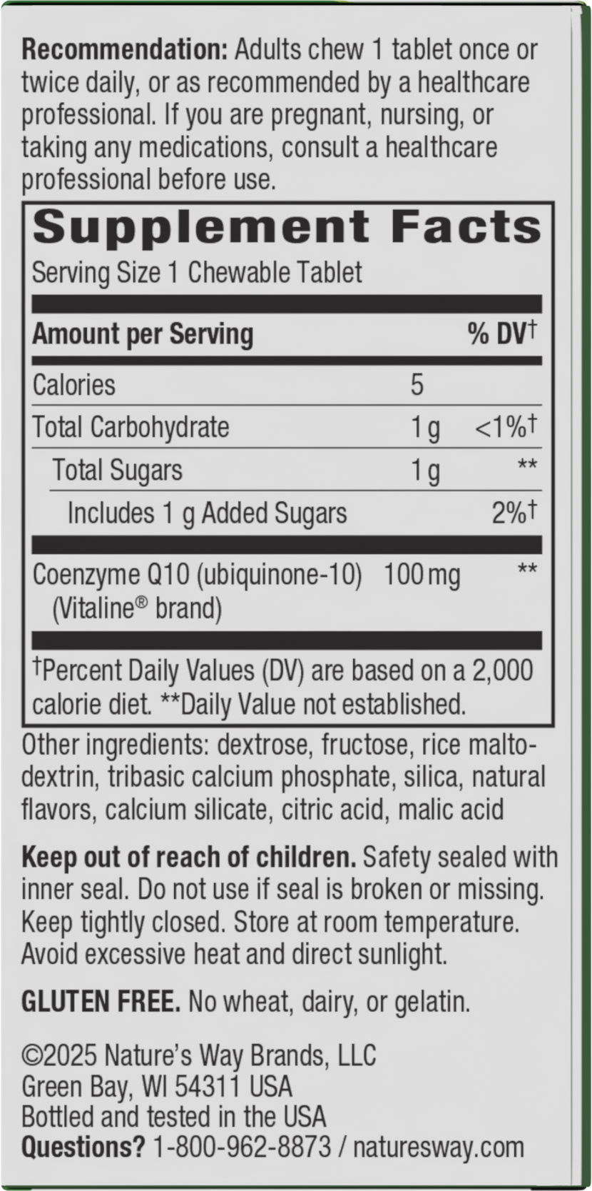 <{%MAIN2_06113%}>Nature's Way® | SMART Q10 CoQ10 - right side of pack