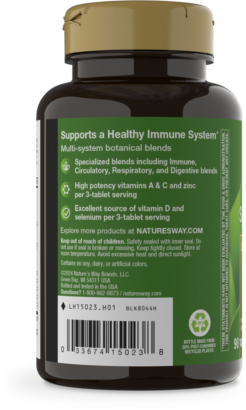 <{%MAIN10_15023%}>Nature's Way® | SystemWell Ultimate Immune* - left side of pack
