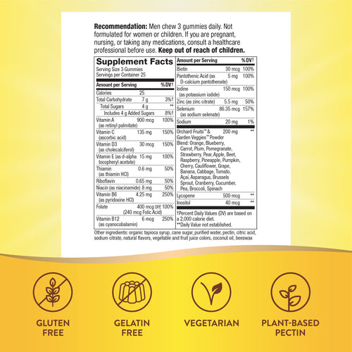 Nature's Way® | Alive! Premium Men's Gummy Multivitamin Sku:15895