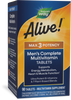 Nature's Way® | Alive! Max3 Potency Men's Complete Multivitamin Tablets, 90 tablets Sku:15542