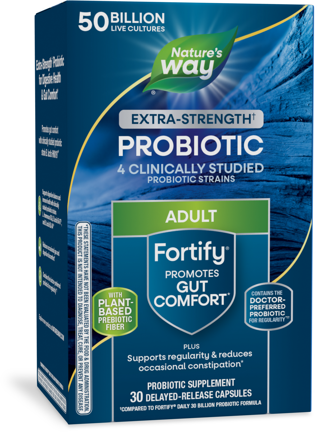 <{%PRIMARY_10673%}>Nature's Way® | Fortify Adult Extra-Strength Probiotic, 30 capsules