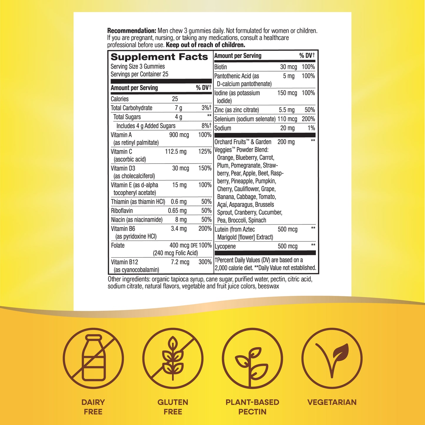 <{%MAIN6_15898%}>Nature's Way® | Alive! Premium Men's 50+ Gummy Multivitamin