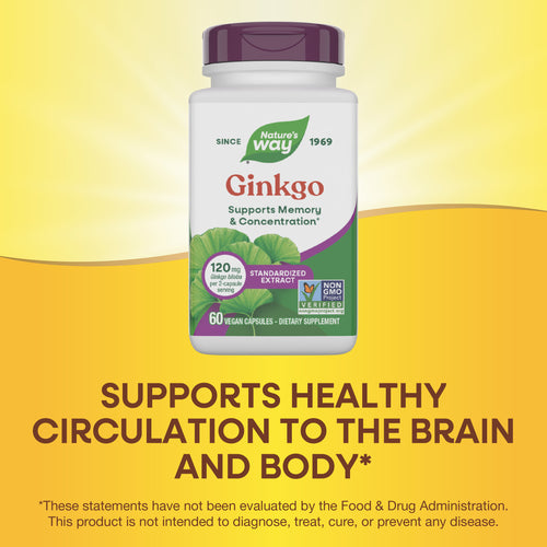 Nature's Way® | Ginkgo Sku:61600