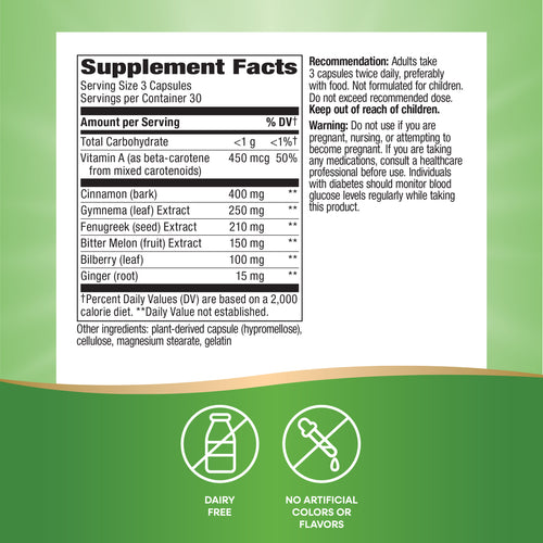 Nature's Way® | Blood Sugar Manager Sku:79200