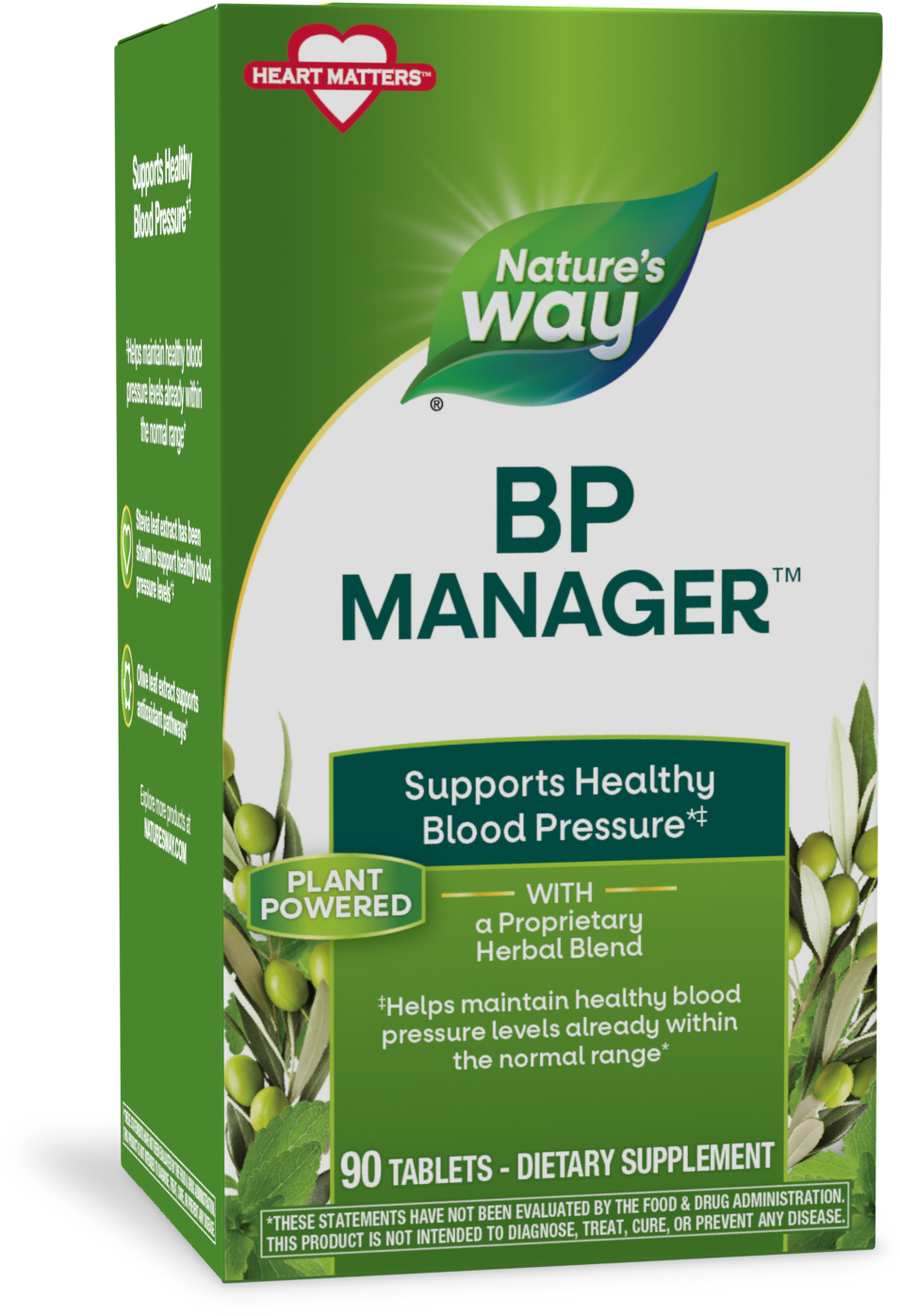 <{%PRIMARY_02869%}>Nature's Way® | BP Manager, 90 tablets