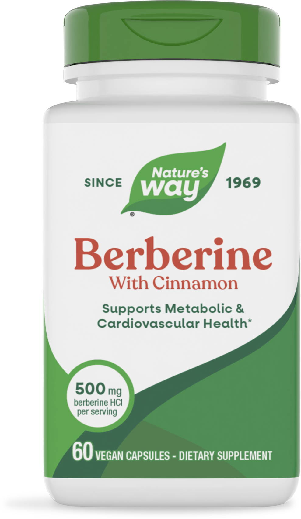 <{%PRIMARY_15044%}>Nature's Way® | Berberine with Cinnamon, 60 capsules