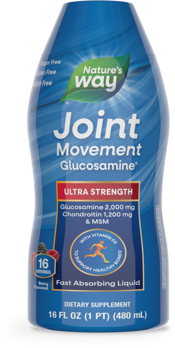 <{%PRIMARY_ST1394%}>Nature's Way® | Joint Movement Glucosamine, 16 fl oz (480 ml), Berry