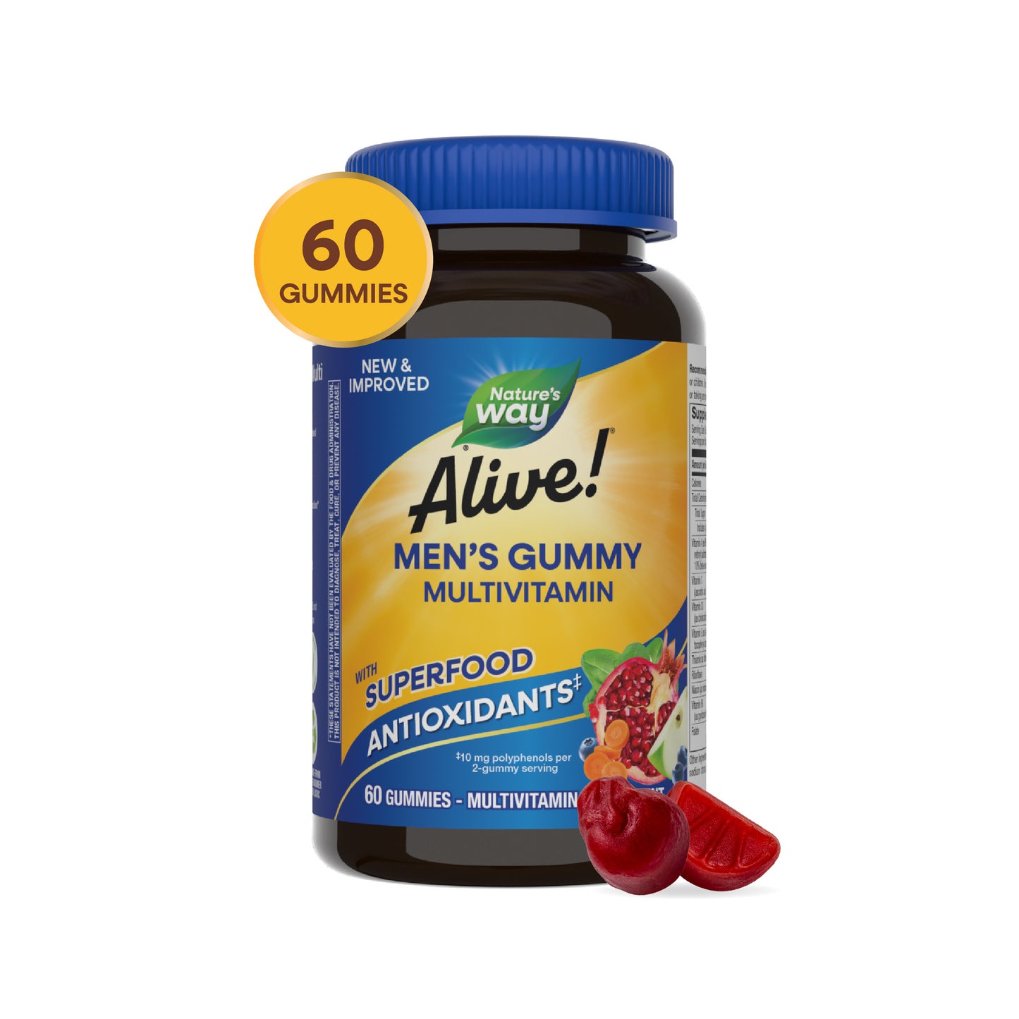 <{%MAIN14_15900%}>Nature's Way® | Alive! Men's Gummy Multivitamin
