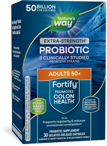 Nature's Way® | Fortify 50+ Extra-Strength Probiotic, 30 capsules Sku:11582