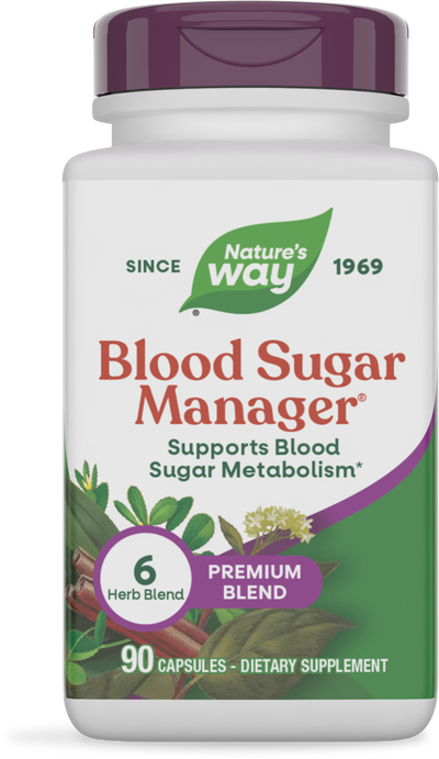 <{%PRIMARY_79200%}>Nature's Way® | Blood Sugar Manager, 90 capsules