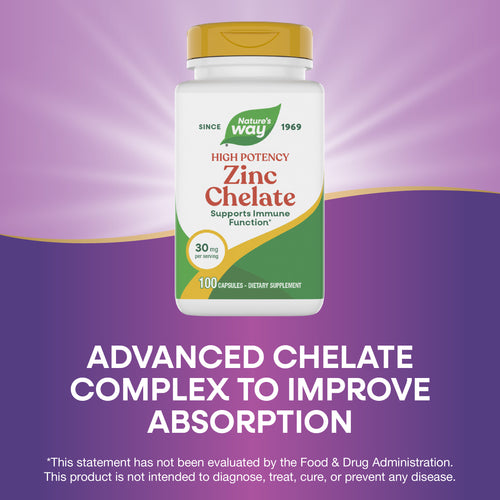 Nature's Way® | Zinc Chelate Sku:41091