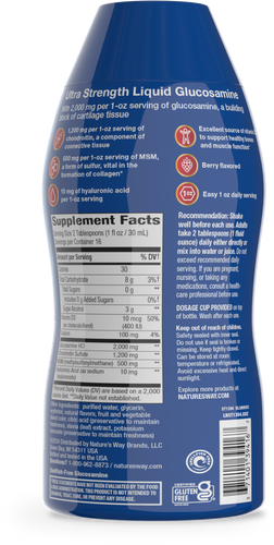 Nature's Way® | Joint Movement Glucosamine - right side of pack Sku:ST1394