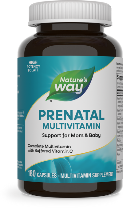 <{%PRIMARY_45130%}>Nature's Way® | Prenatal Multivitamin, 180 capsules