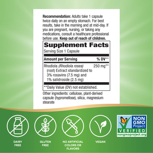 Nature's Way® | Rhodiola Sku:15321