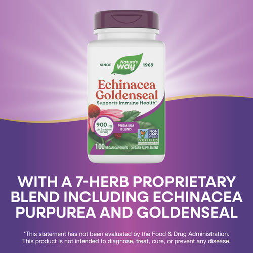 Nature's Way® | Echinacea Goldenseal Premium Blend Sku:415