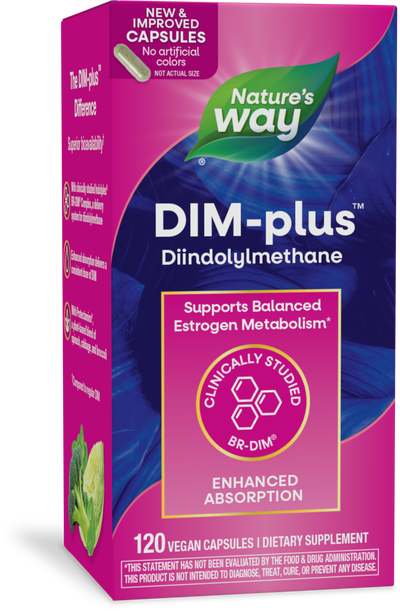 <{%PRIMARY_14850%}>Nature's Way® | DIM-Plus, 120 capsules