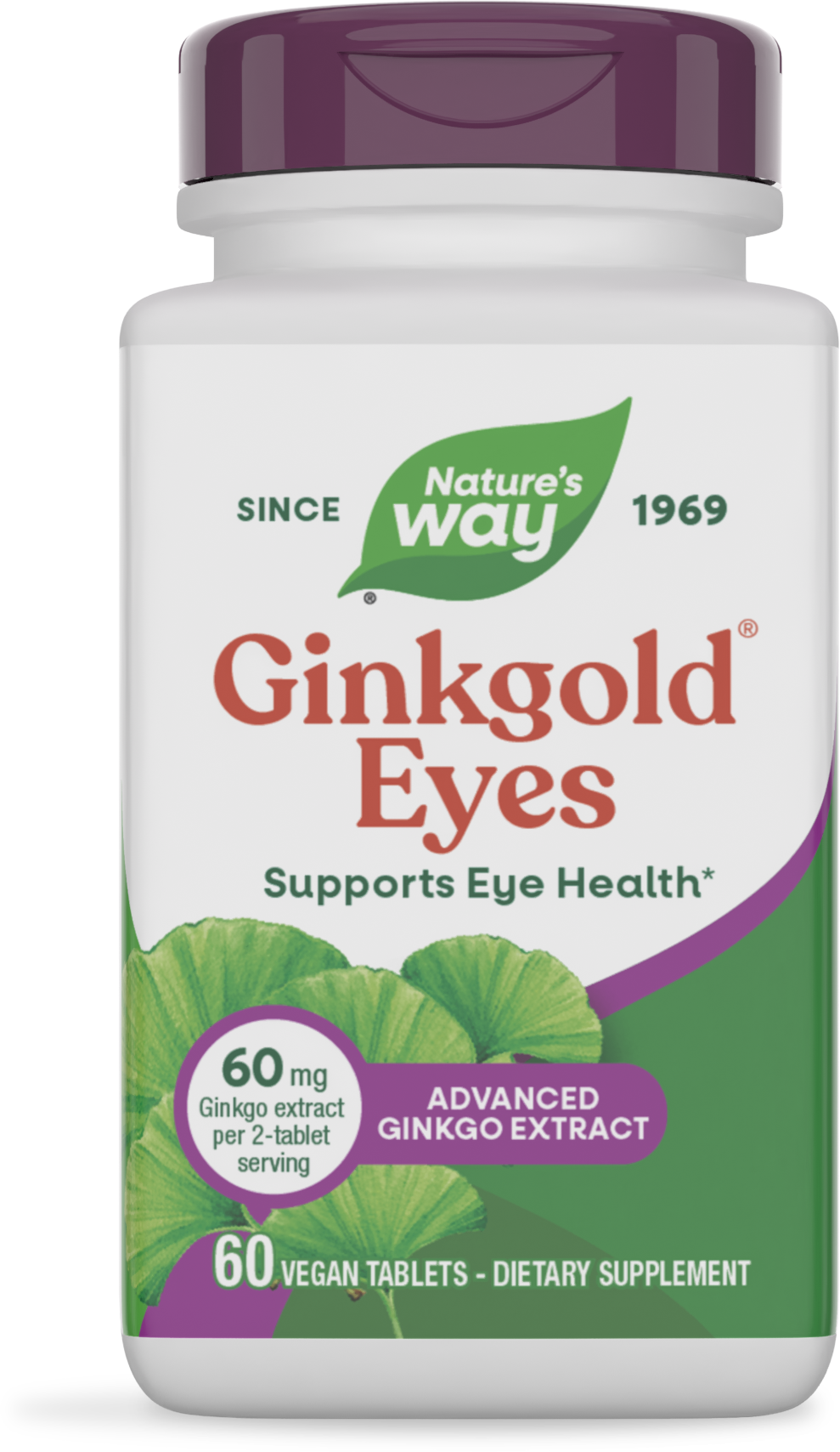 <{%PRIMARY_15252%}>Nature's Way® | Ginkgold Eyes, 60 tablets