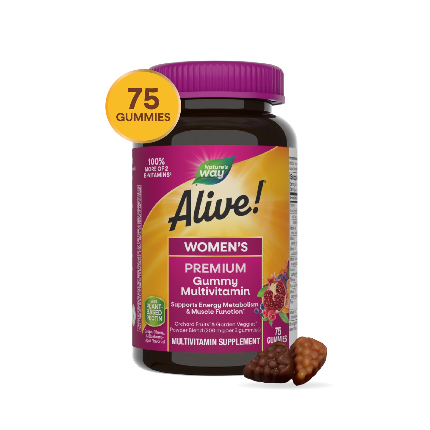 <{%MAIN7_15897%}>Nature's Way® | Alive! Premium Women's Gummy Multivitamin