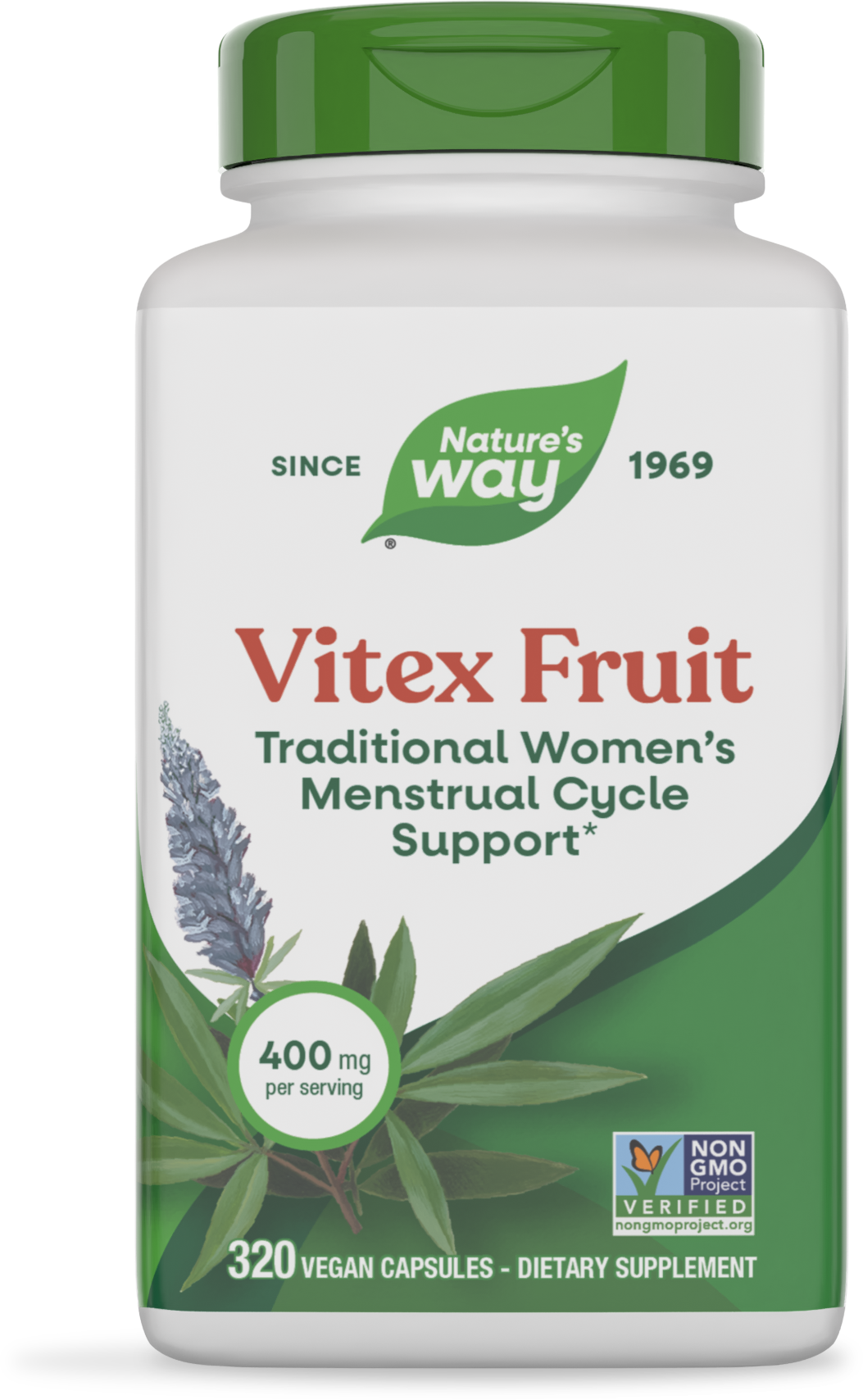 <{%PRIMARY_11923%}>Nature's Way® | Vitex Fruit, 320 capsules