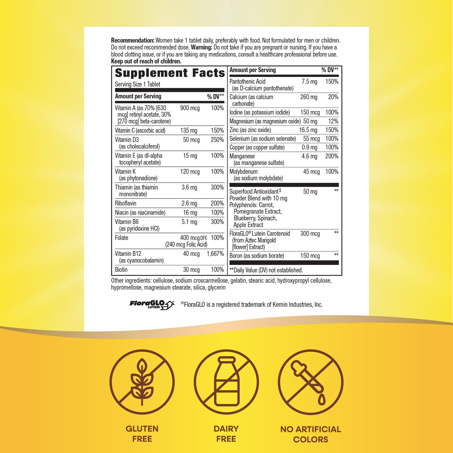 <{%MAIN21_14210%}>Nature's Way® | Alive! Women's 50+ Complete Multivitamin